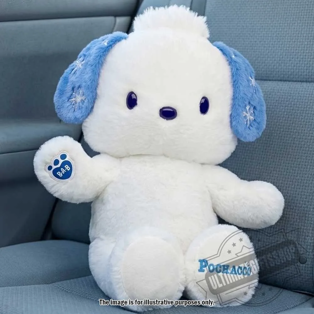 Build-A-Bear Sanrio Pochacco Snowflake Winter Plush 4 Build-A-Bear Sanrio Pochacco Snowflake Winter Plush