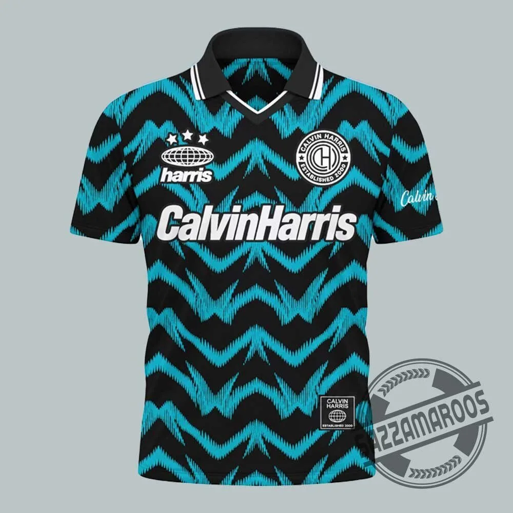 Calvin Harris Australia Tour 2027 Cyan Black Soccer Jersey Shirt 3 Calvin Harris Australia Tour 2027 Cyan Black Soccer Jersey Shirt