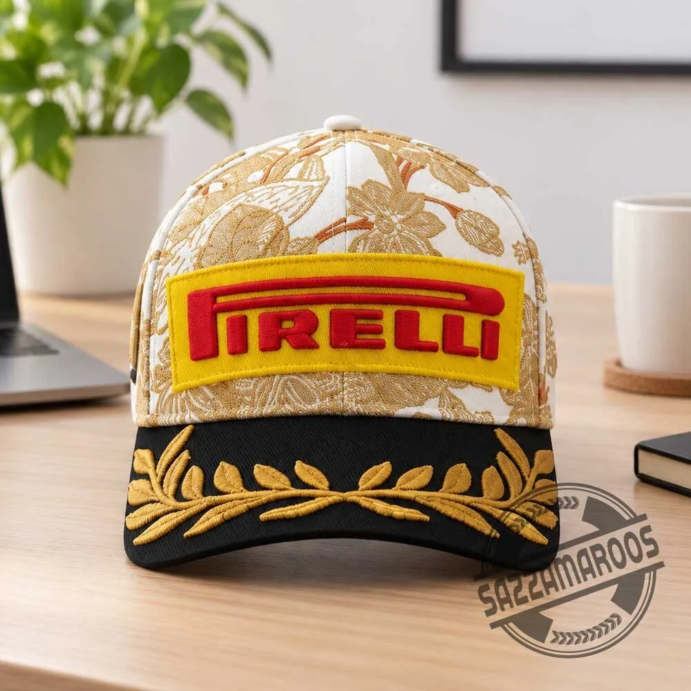 Pirelli F1 Singapore GP 2026 Podium Cap Limited Edition Orchid Print Hat