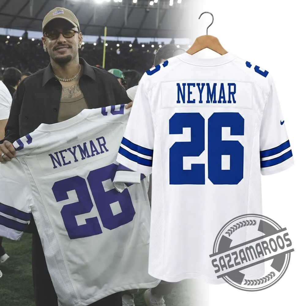 Neymar Jr Dallas Cowboys Jersey at NFL Rio Game 2026 3 Neymar Jr Dallas Cowboys Jersey at NFL Rio Game 2026