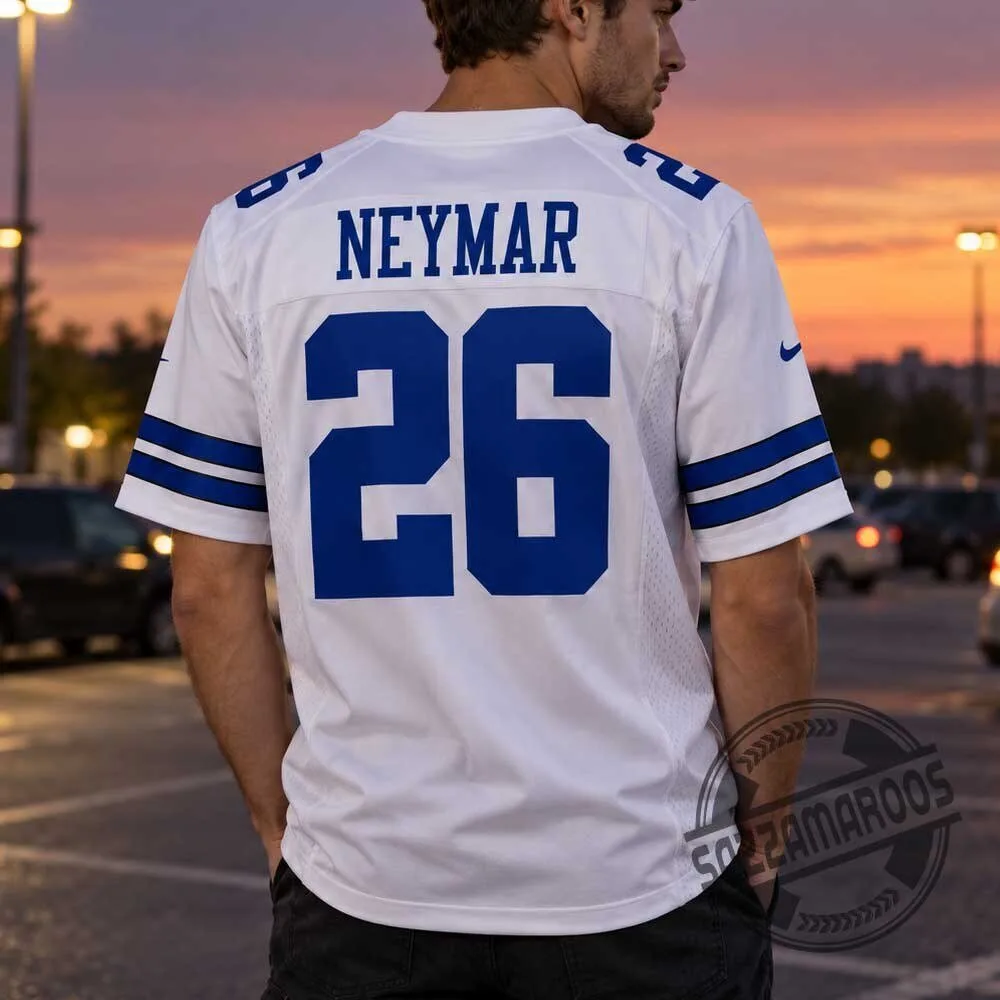 Neymar Jr Dallas Cowboys Jersey at NFL Rio Game 2026 5 Neymar Jr Dallas Cowboys Jersey at NFL Rio Game 2026