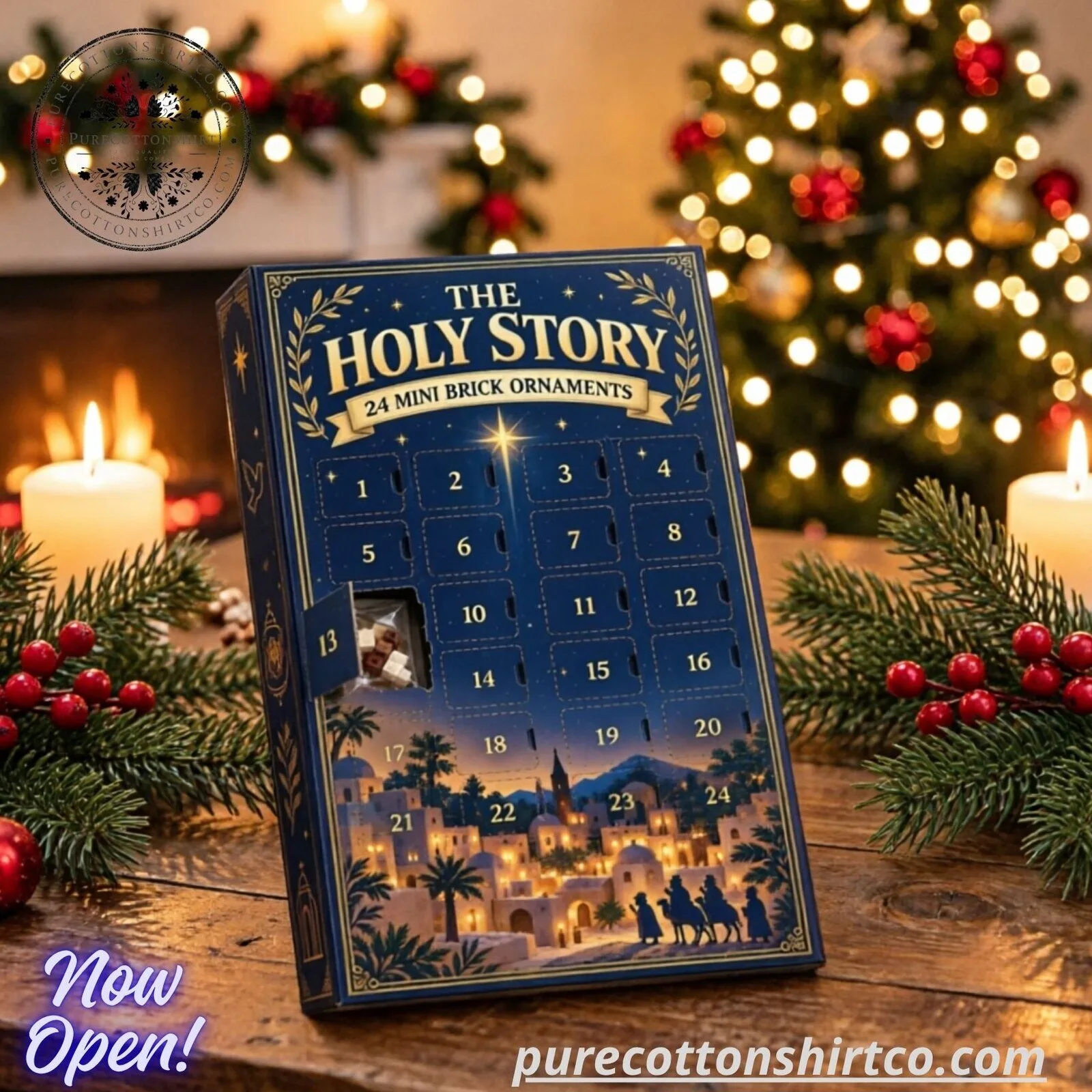 ✨ The Holy Story 24-Day Mini Ornament Advent Calendar 5 ✨ The Holy Story 24-Day Mini Ornament Advent Calendar