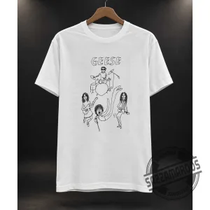 Geese Band Graham Coxon Blur Tribute T-Shirt 4 Geese Band Graham Coxon Blur Tribute T-Shirt