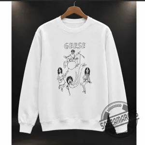 Geese Band Graham Coxon Blur Tribute T-Shirt 5 Geese Band Graham Coxon Blur Tribute T-Shirt