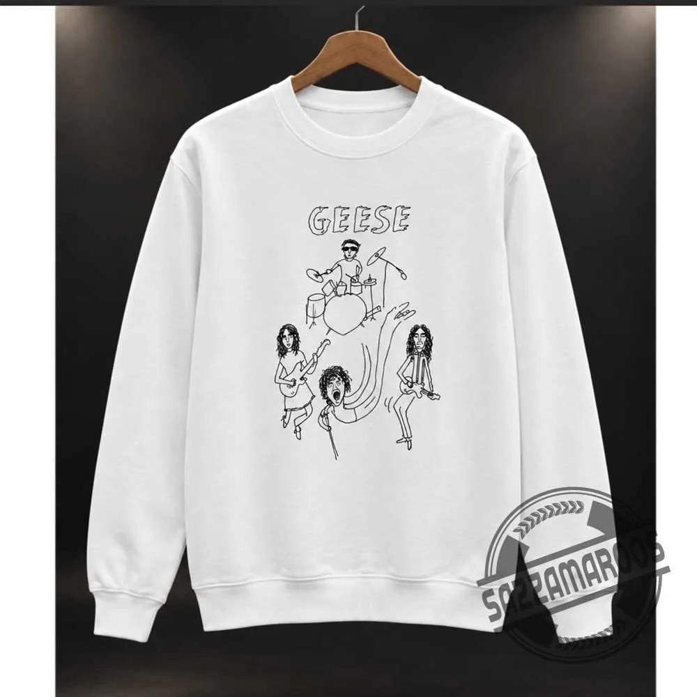 Geese Band Graham Coxon Blur Tribute T-Shirt (2) Geese Band Graham Coxon Blur Tribute T-Shirt – image 2 of 4