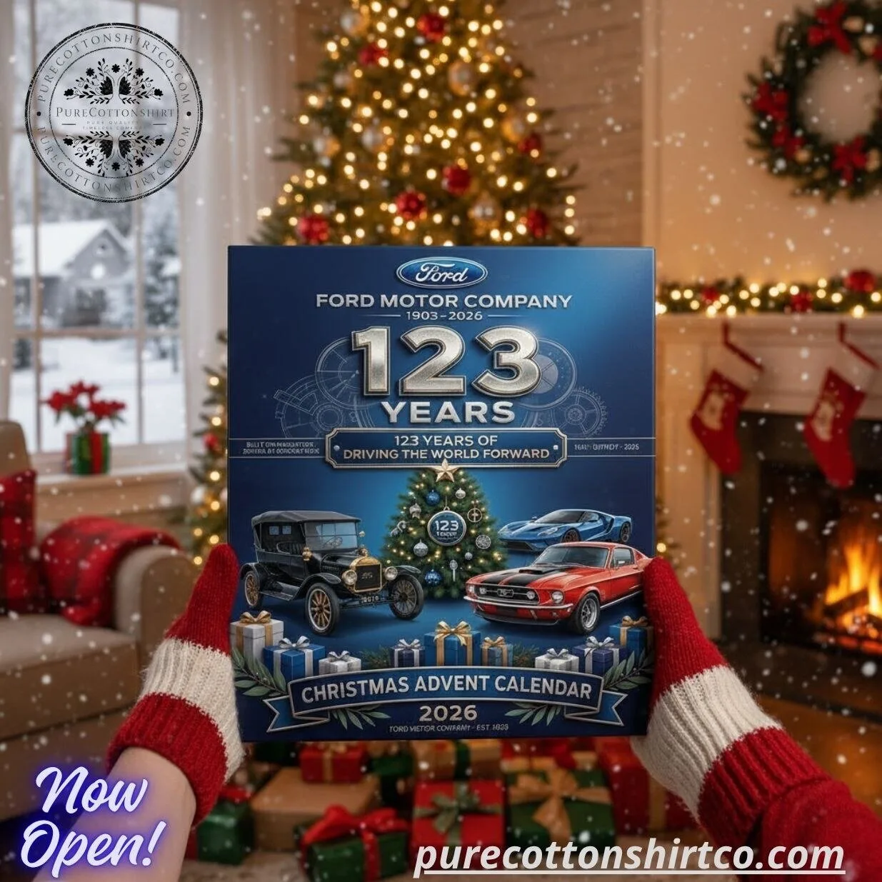 Ford Motor Company 123 Years Christmas Advent Calendar 2026 – 24 Mini Car Ornaments Set 7 Ford Motor Company 123 Years Christmas Advent Calendar 2026 – 24 Mini Car Ornaments Set