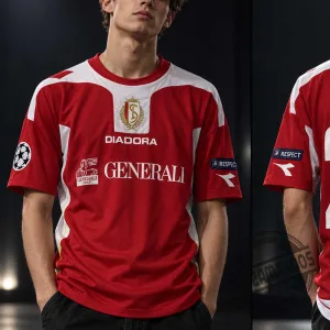Vintage Standard Liège 2008/09 Home Jersey #28 A. Witsel Diadora 4 Vintage Standard Liège 2008/09 Home Jersey #28 A. Witsel Diadora