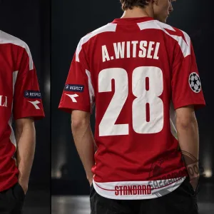 Vintage Standard Liège 2008/09 Home Jersey #28 A. Witsel Diadora 5 Vintage Standard Liège 2008/09 Home Jersey #28 A. Witsel Diadora