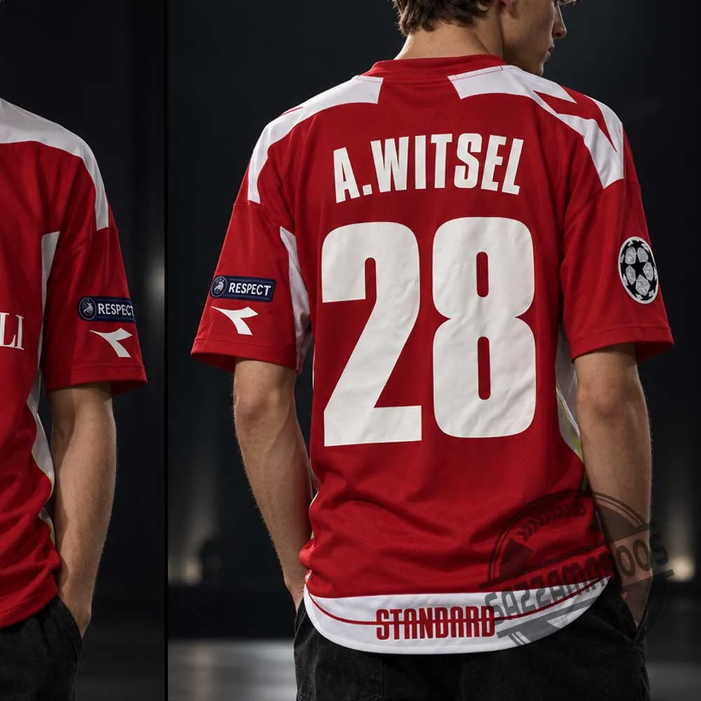 Vintage Standard Liège 2008/09 Home Jersey #28 A. Witsel Diadora Vintage Standard Liège 2008/09 Home Jersey #28 A. Witsel Diadora – image 3 of 3