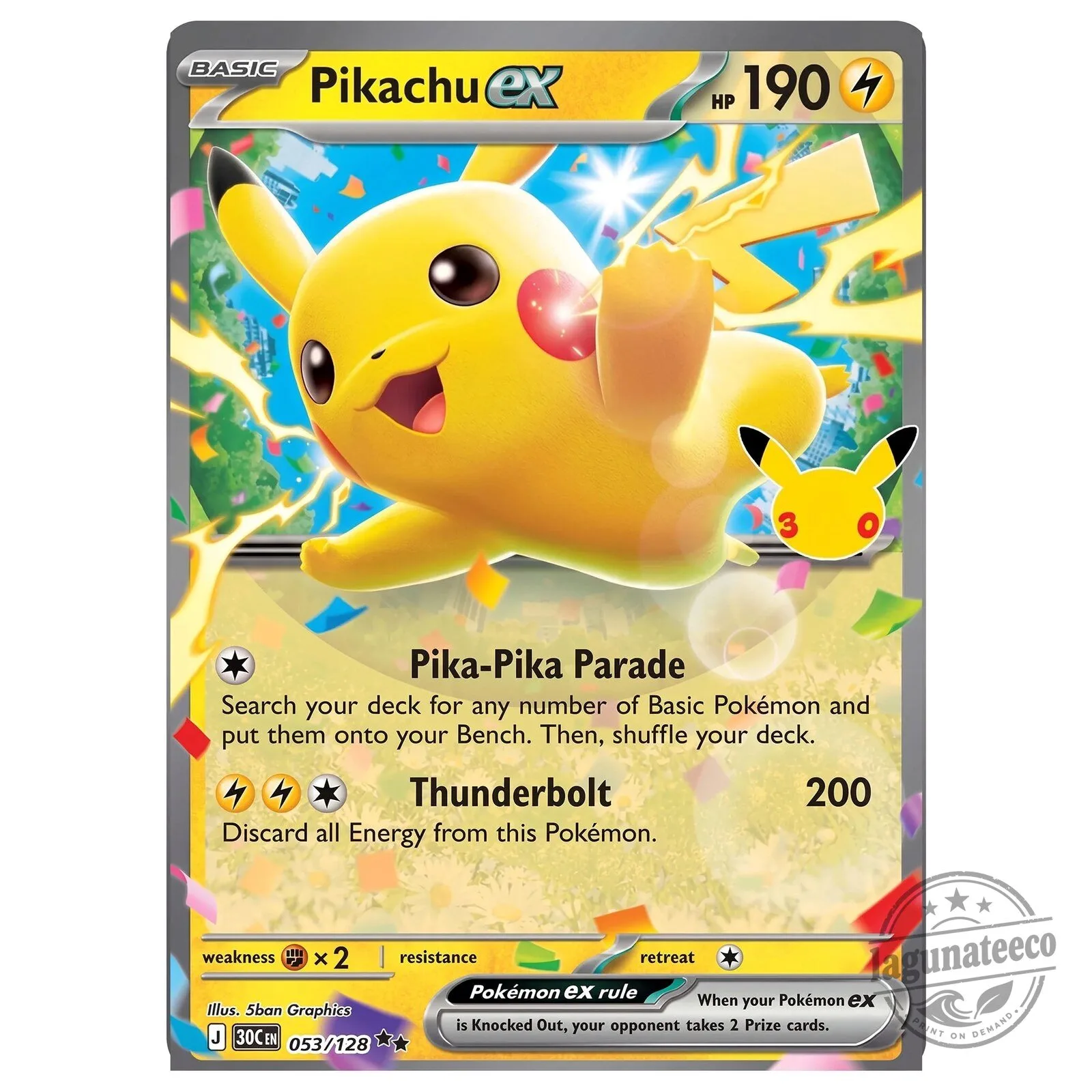 Pikachu EX Pokemon Trading Card Game Design Soft Fleece Blanket 11 Pikachu EX Pokemon Trading Card Game Design Soft Fleece Blanket
