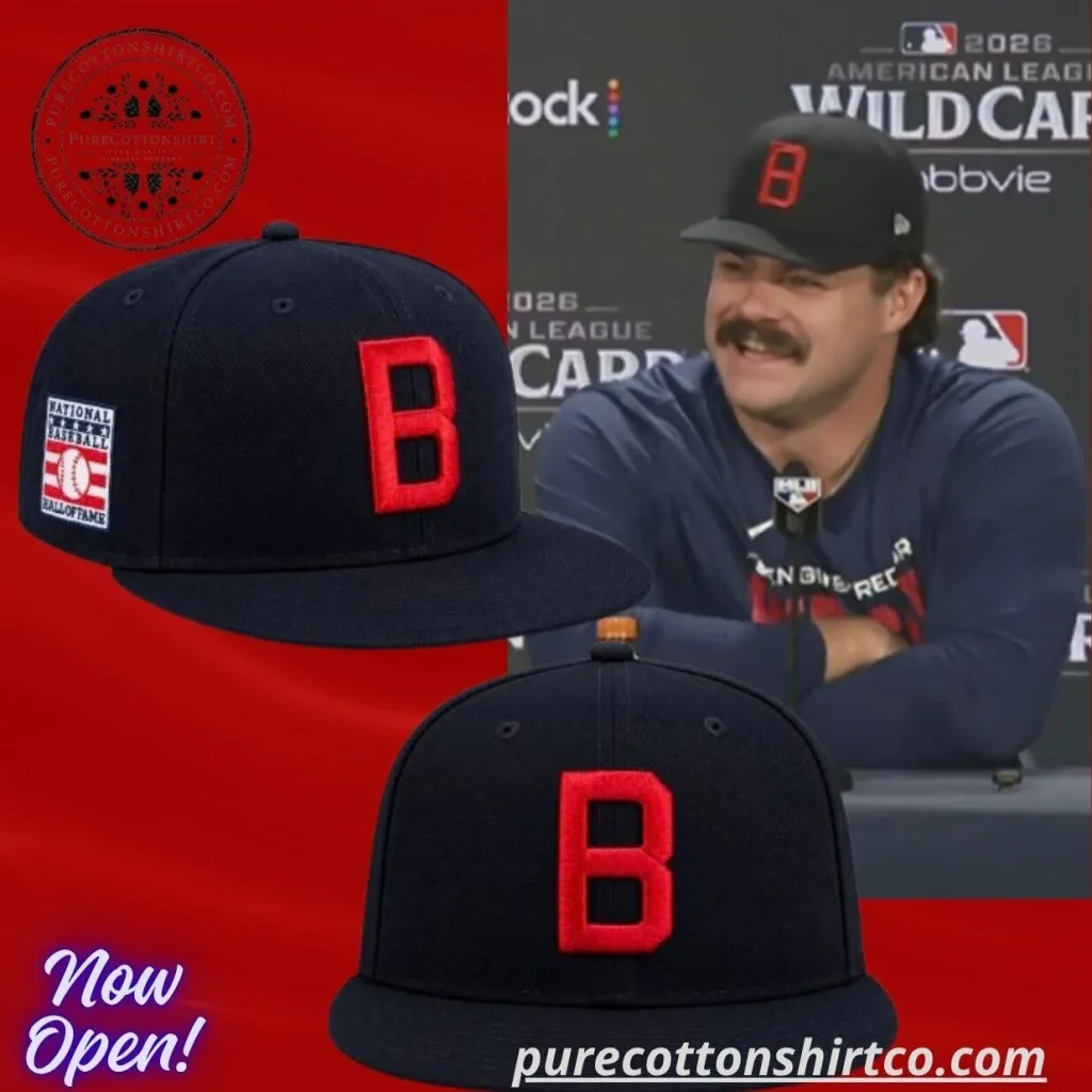 "Exclusive Caps and Shirts: Payton Tolle, BTS SUGA, Neymar Jr, More" 32 Payton Tolle Red Sox 2026 National Baseball Hall of Fame Cap Hat