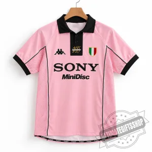 Kappa Juventus 1997-1998 Centenary Sony MiniDisc Pink Away Jersey 3 Kappa Juventus 1997-1998 Centenary Sony MiniDisc Pink Away Jersey