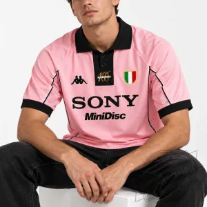 Kappa Juventus 1997-1998 Centenary Sony MiniDisc Pink Away Jersey 4 Kappa Juventus 1997-1998 Centenary Sony MiniDisc Pink Away Jersey
