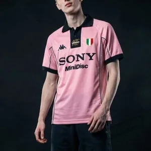 Kappa Juventus 1997-1998 Centenary Sony MiniDisc Pink Away Jersey 5 Kappa Juventus 1997-1998 Centenary Sony MiniDisc Pink Away Jersey