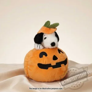 Halloween Snoopy Plush Toy with Pumpkin Costume 7 Halloween Snoopy Plush Toy with Pumpkin Costume 4