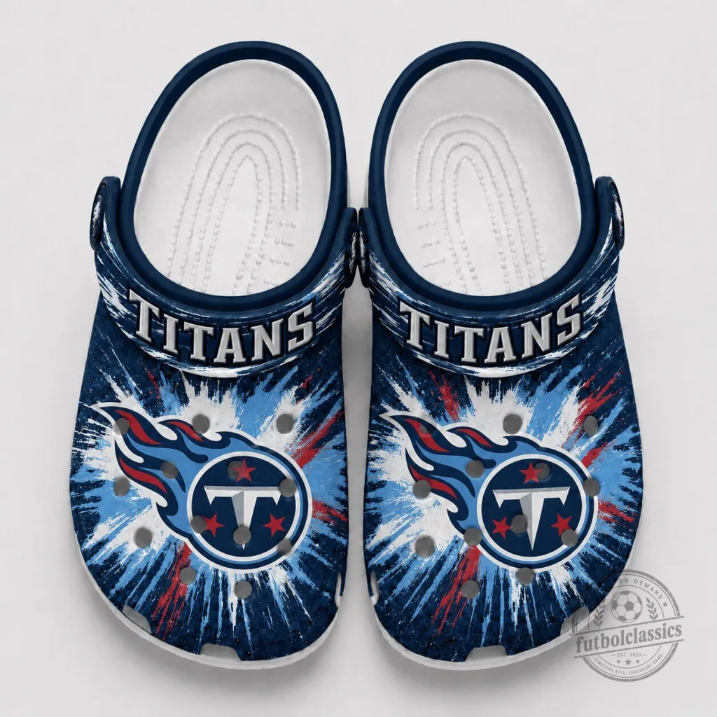 Tennessee Titans NFL Team Logo Splash Burst Design Comfortable Shoes Tennessee Titans NFL Team Logo Splash Burst Design Comfortable Shoes