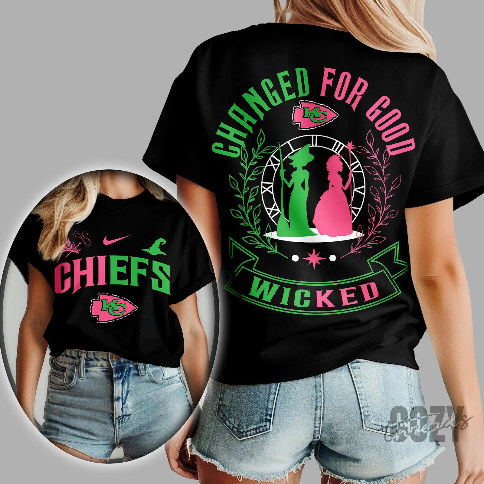 Kansas City Chiefs Wicked Changed For Good Football Team T-Shirt 1 Kansas City Chiefs Wicked Changed For Good Football Team T-Shirt