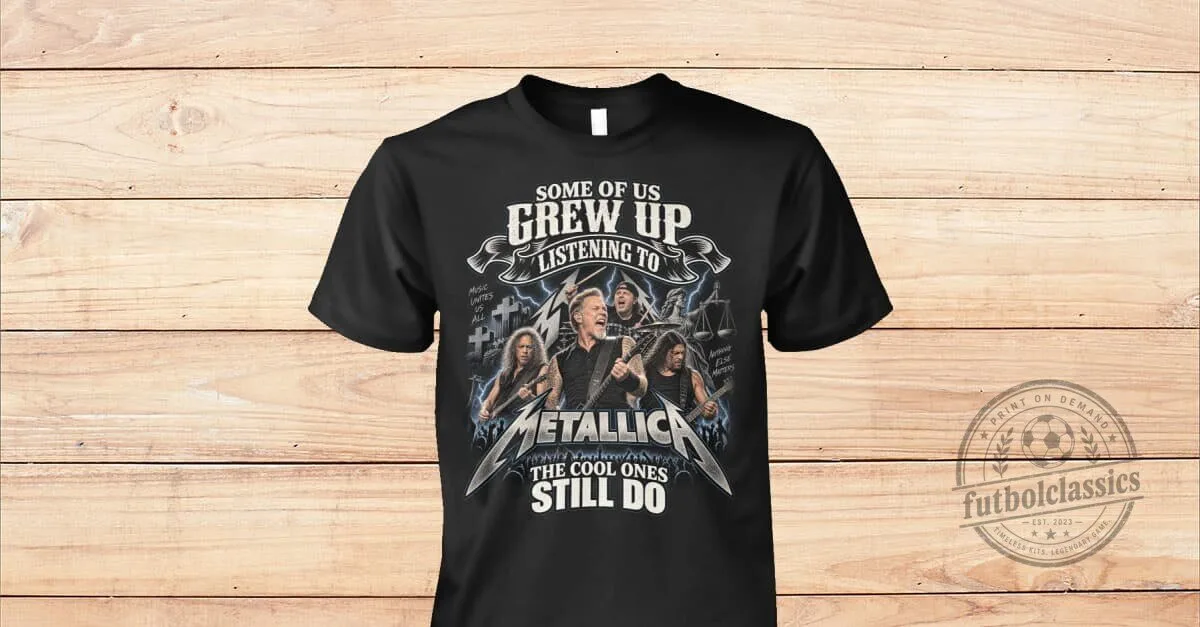 Metallica Band Members Heavy Metal Music Fan T-Shirt