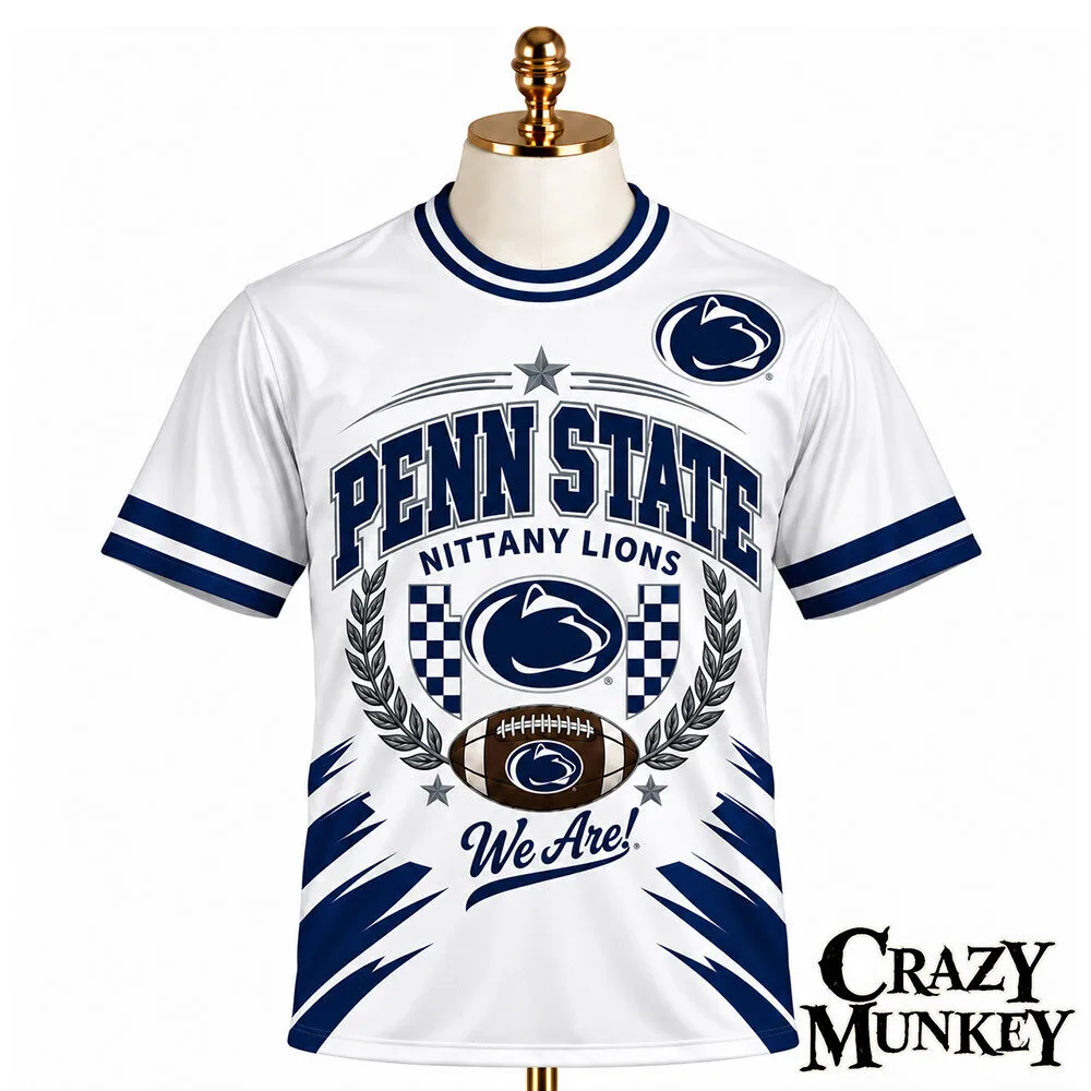Penn State Nittany Lions We Are Football Concept Fan T-Shirt | Apparel 3 Penn State Nittany Lions We Are Football Concept Fan T-Shirt | Apparel