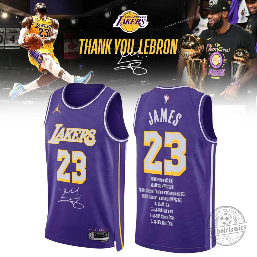 Lebron James Signed LA Lakers Limited Jersey Lebron James Signed LA Lakers Limited Jersey