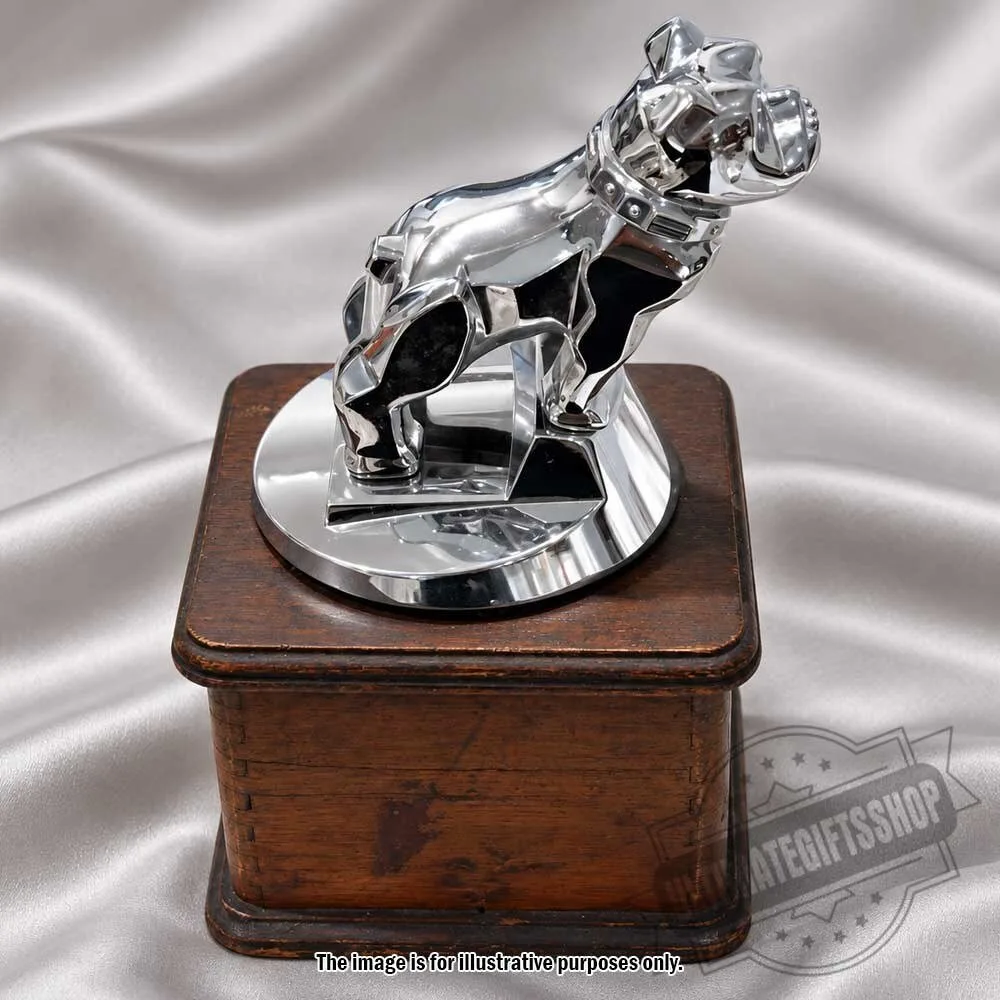 Vintage Mack Truck Bulldog Hood Ornament Design Patent 87931 5 Vintage Mack Truck Bulldog Hood Ornament Design Patent 87931