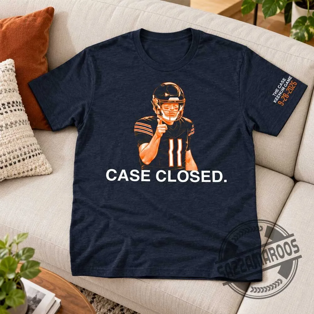 Case Keenum Case Closed Chicago Bears T-Shirt