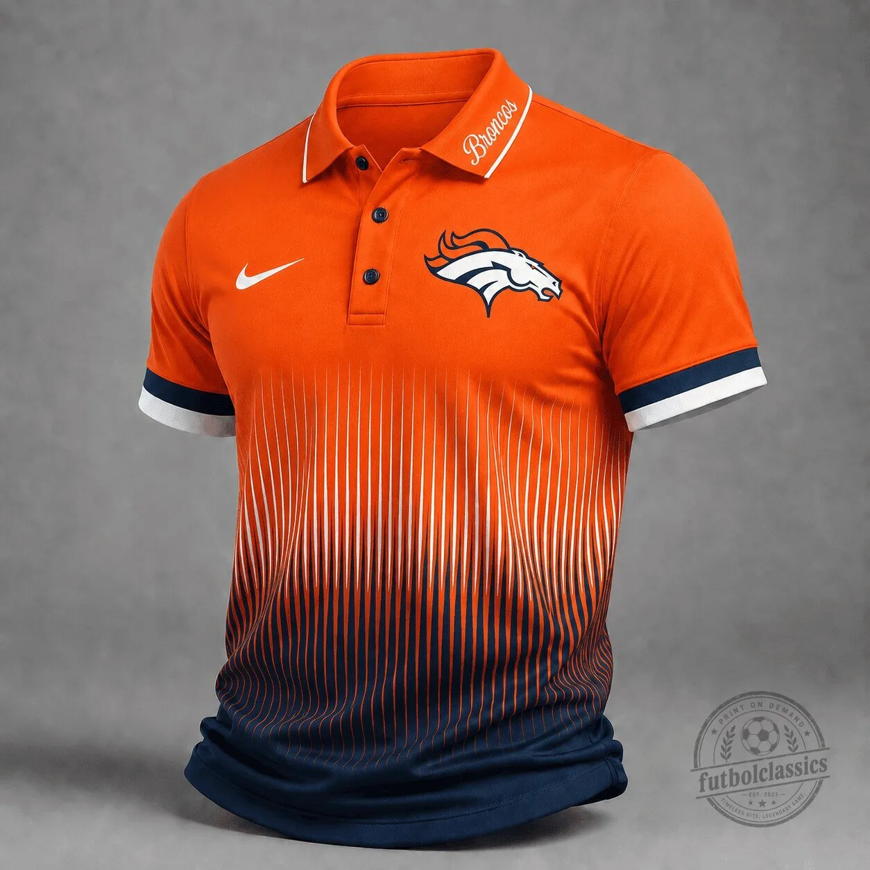 Denver Broncos Nike Performance Polo Shirt for Men