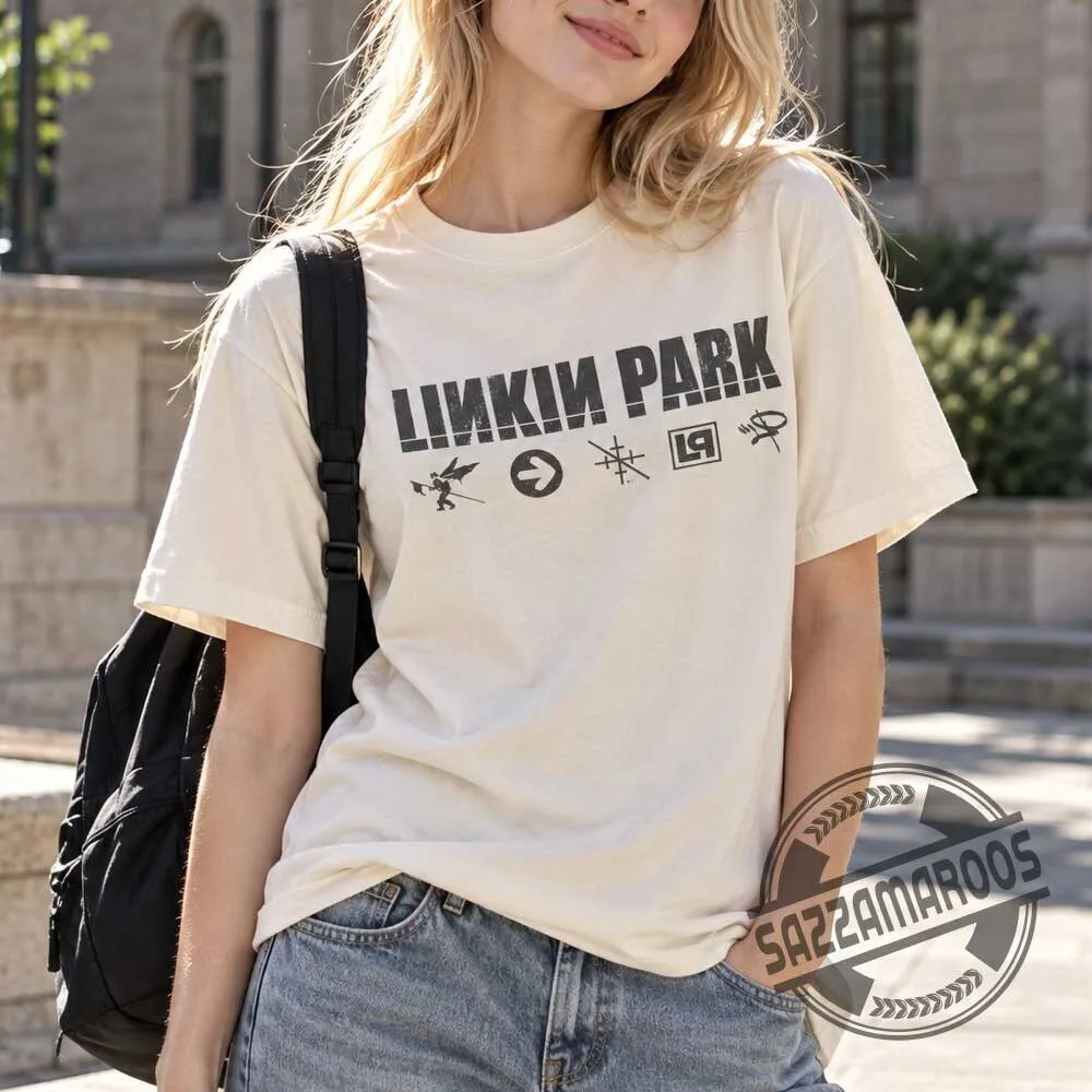 Linkin Park Hybrid Theory Soldier Graphic T-Shirt 5 Linkin Park Hybrid Theory Soldier Graphic T-Shirt