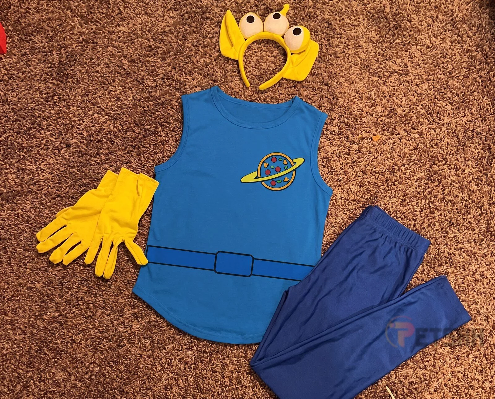 Toy Story Alien Cosplay Costume Tank Top 3 Toy Story Alien Cosplay Costume Tank Top