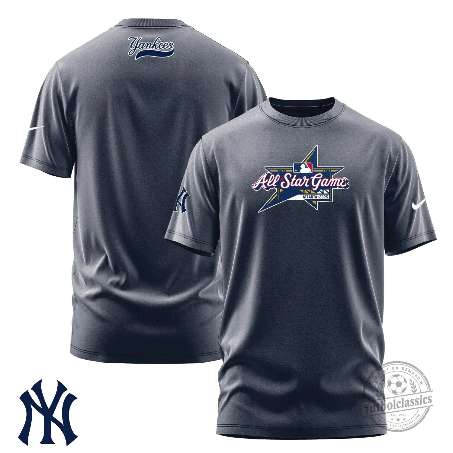 New York Yankees All Star Game 2025 Atlanta T-Shirt