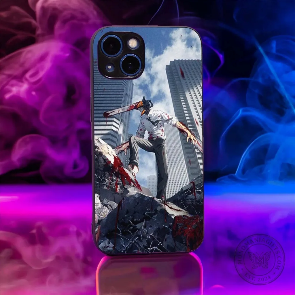 Chainsaw Man Denji Anime Phone Case for iPhone 13 Pro Max Chainsaw Man Denji Anime Phone Case for iPhone 13 Pro Max
