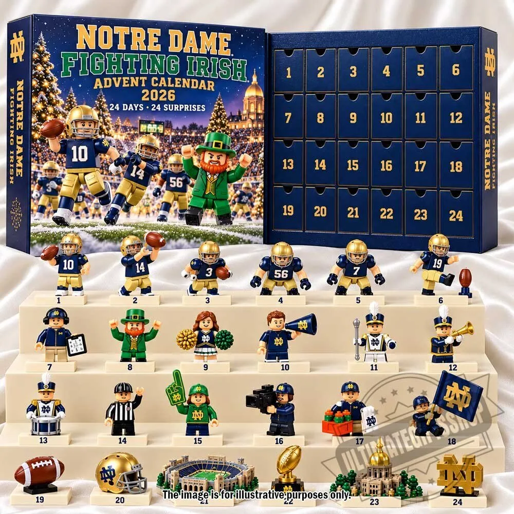 Notre Dame Fighting Irish 2026 Advent Calendar 3 Notre Dame Fighting Irish 2026 Advent Calendar