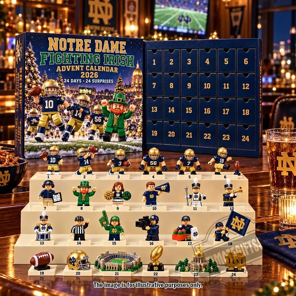 Notre Dame Fighting Irish 2026 Advent Calendar 4 Notre Dame Fighting Irish 2026 Advent Calendar