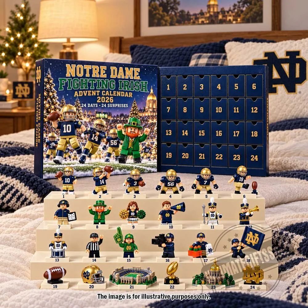 Notre Dame Fighting Irish 2026 Advent Calendar 5 Notre Dame Fighting Irish 2026 Advent Calendar