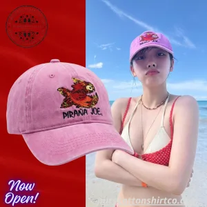 Karina Aespa Pirana Joe Aruba Fish Beach Adjustable Cap Hat 4 Karina Aespa Pirana Joe Aruba Fish Beach Adjustable Cap Hat