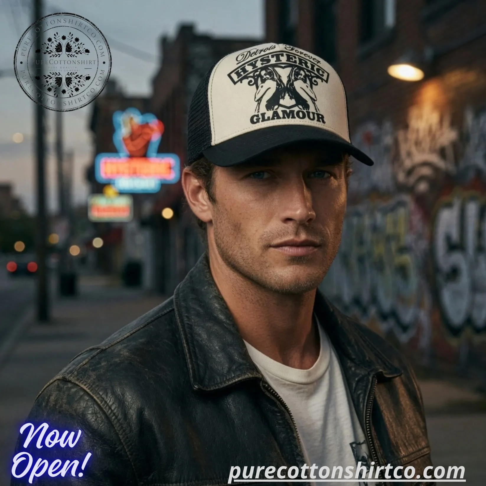Timothee Chalamet Hysteric Glamour Trucker Cap Hat (2) Timothee Chalamet Hysteric Glamour Trucker Cap Hat — image 3