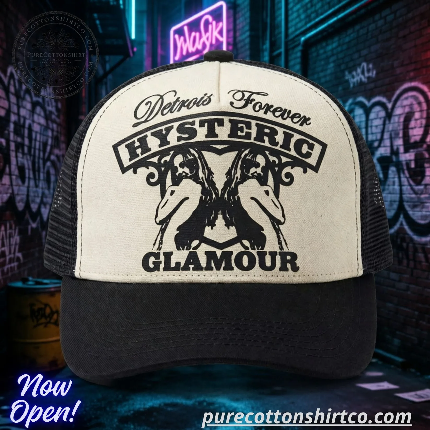 Timothee Chalamet Hysteric Glamour Trucker Cap Hat (3) Timothee Chalamet Hysteric Glamour Trucker Cap Hat — image 4
