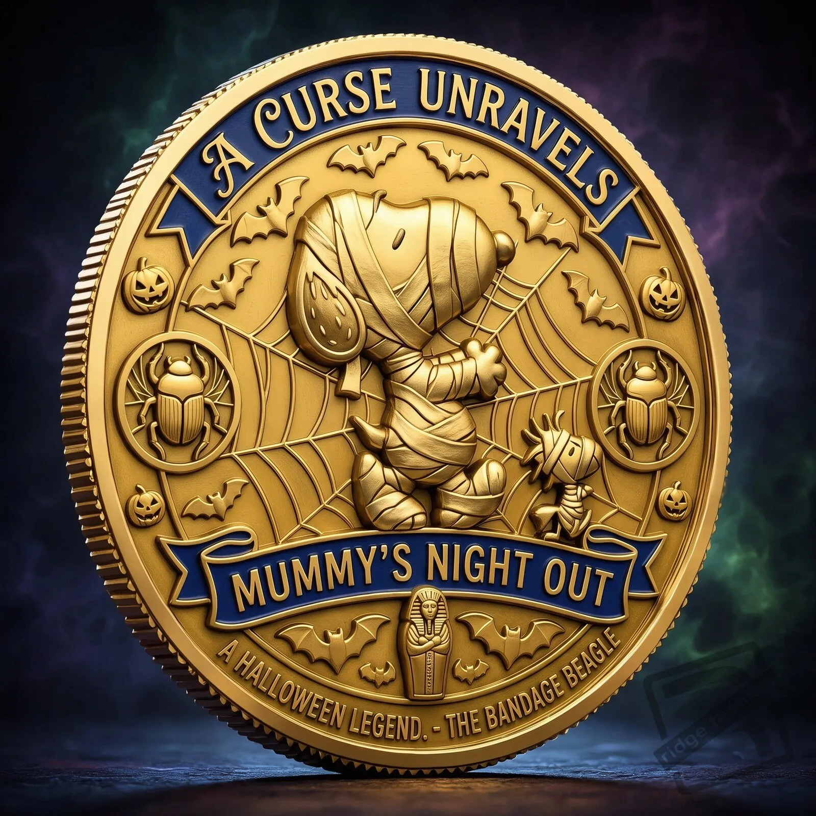 Halloween Snoopy Commemorative Coin Collection