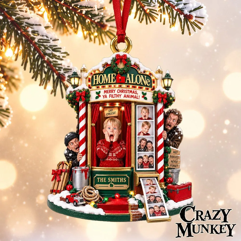 Home Alone Kevin McCallister Concept Fan Acrylic Ornament | Home Decor