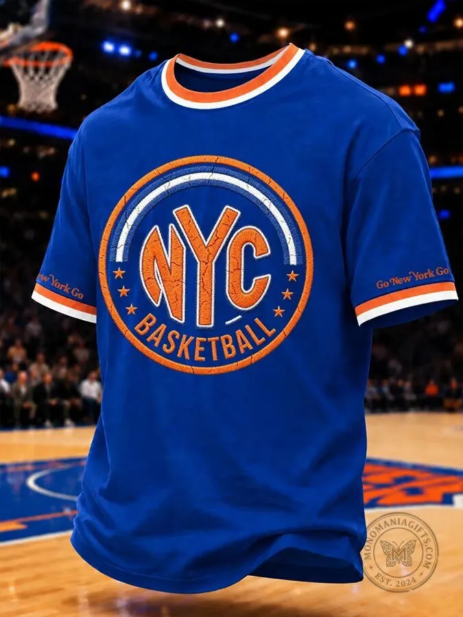 New York City Basketball Fan T-Shirt for Men and Women