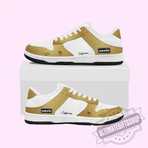 Oasis Live ’27 Limited Edition Signature Low Top Sneakers Shoe 3 Oasis Live ’27 Limited Edition Signature Low Top Sneakers Shoe