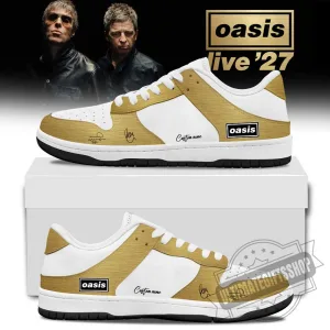 Oasis Live ’27 Limited Edition Signature Low Top Sneakers Shoe 4 Oasis Live ’27 Limited Edition Signature Low Top Sneakers Shoe