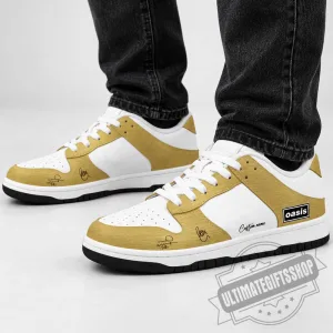 Oasis Live ’27 Limited Edition Signature Low Top Sneakers Shoe 5 Oasis Live ’27 Limited Edition Signature Low Top Sneakers Shoe