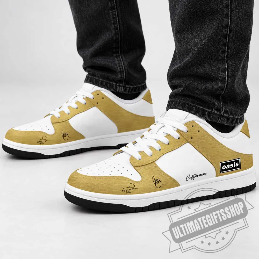 Oasis Live ’27 Limited Edition Signature Low Top Sneakers Shoe (3) Oasis Live ’27 Limited Edition Signature Low Top Sneakers Shoe – image 2 of 3