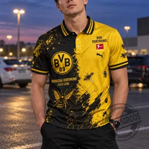 Borussia Dortmund BVB 09 Bumblebee Polo Shirt 4 Borussia Dortmund BVB 09 Bumblebee Polo Shirt