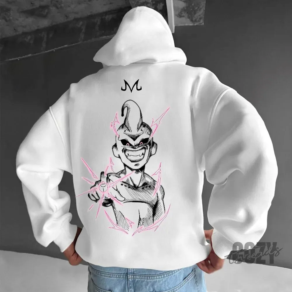 Dragon Ball Z Majin Buu Anime Graphic Hoodie