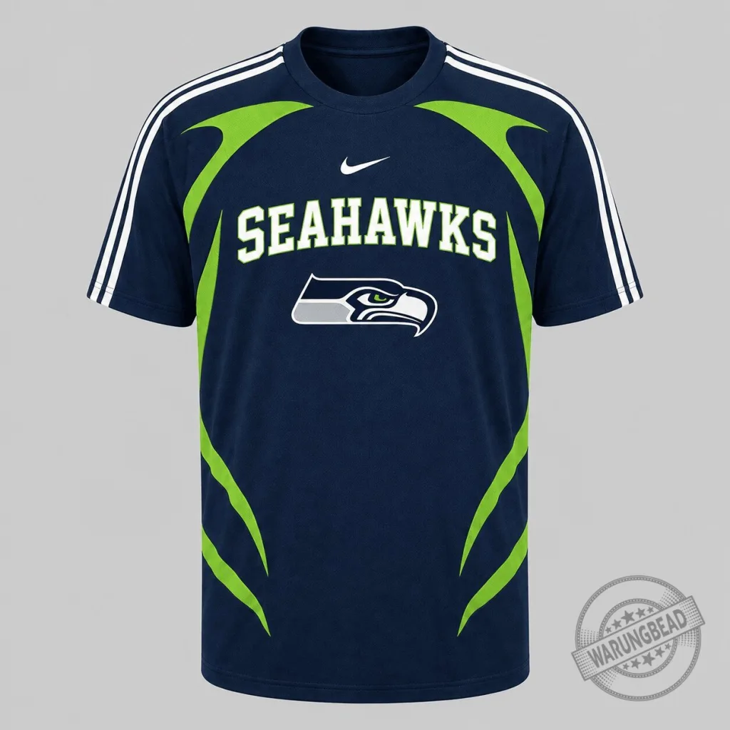Seattle Seahawks Football Team Logo Fan Apparel T-Shirt Seattle Seahawks Football Team Logo Fan Apparel T-Shirt