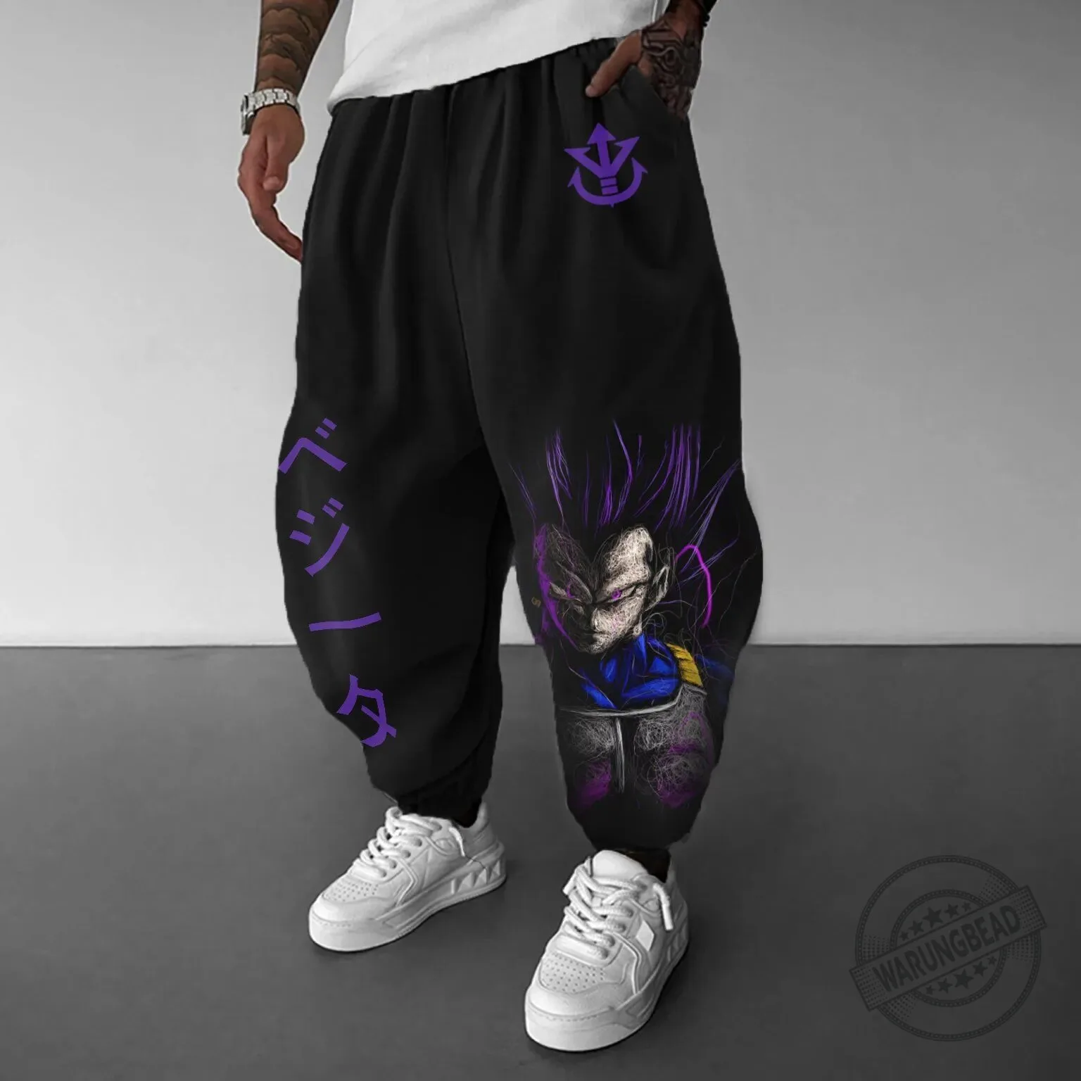 Dragon Ball Z Super Saiyan Vegeta Anime Streetwear Pants