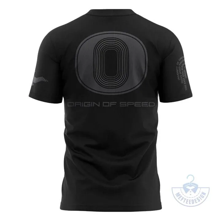 Oregon Ducks Football Origin of Speed Kinetic by Design Black T-Shirt 8 Oregon Ducks Football Origin of Speed Kinetic by Design Black T-Shirt