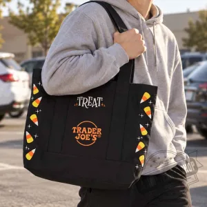 Trader Joe's Trick-or-Treat Canvas Tote Bag 5 Trader Joe's Trick-or-Treat Canvas Tote Bag